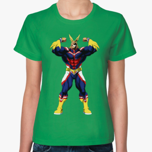 Женская футболка Boku no Hero Academia (All Might)