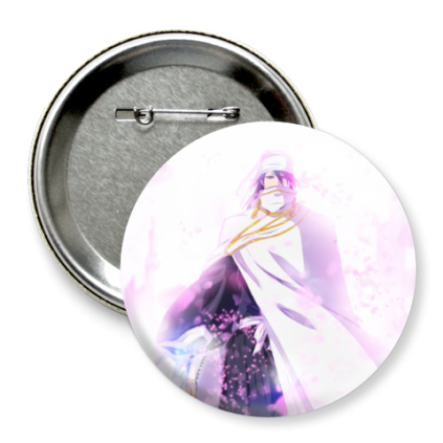 Значок 75мм Бьякуя Кучики