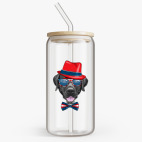 Банка с бамбуковой крышкой