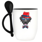 Кружка с ложкой