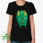 Женская футболка органик