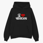 Толстовка худи оверсайз