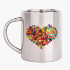 Кружка металлическая