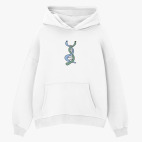 Толстовка худи оверсайз