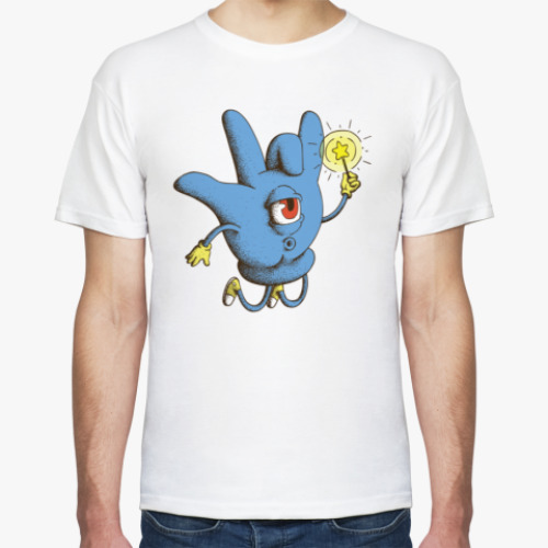 Футболка с принтом Зачарованная рука / Magic Hand