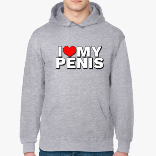 Толстовка худи I love my penis