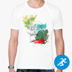 Мужская спортивная футболка