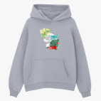 Толстовка худи оверсайз