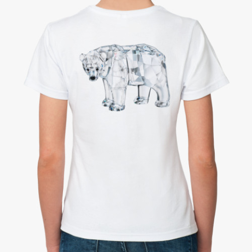 Классическая футболка Алмазный мишка