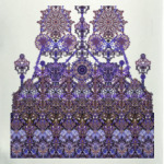 Узор монисто,Ажур,кружево,lace,орнамент,восточный