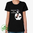 Женская футболка органик