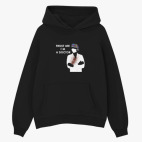 Толстовка худи оверсайз