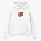 Толстовка худи оверсайз