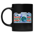 Кружка цветная UV-DTF