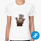 Женская спортивная футболка