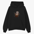 Толстовка худи оверсайз