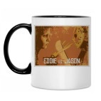 Кружка двухцветная