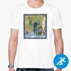 Мужская спортивная футболка