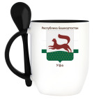 Кружка с ложкой