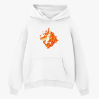 Толстовка худи оверсайз