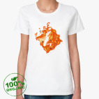 Женская футболка органик