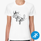 Женская спортивная футболка