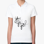 Женская рубашка поло