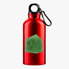 Металлическая бутылка 400 мл UV-DTF