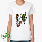 Женская футболка органик