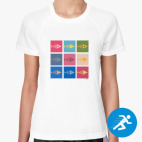 Женская спортивная футболка