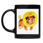 Кружка цветная UV-DTF