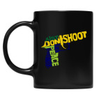 Кружка цветная UV-DTF