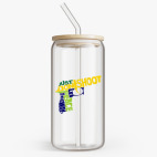 Банка с бамбуковой крышкой