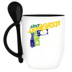 Кружка с ложкой