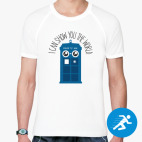 Мужская спортивная футболка