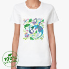 Женская футболка органик