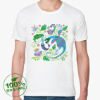 Мужская футболка органик