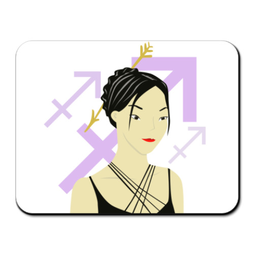 Коврик для мыши с принтом 'стрелец'