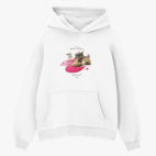 Толстовка худи оверсайз