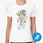 Женская спортивная футболка