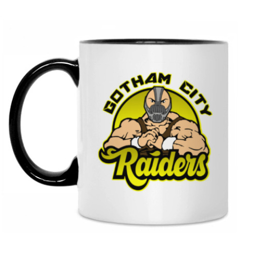 Кружка с принтом Bane