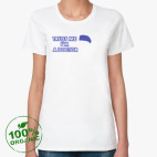 Женская футболка органик