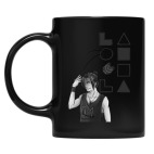 Кружка цветная UV-DTF