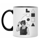 Кружка двухцветная