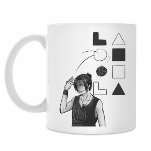 Кружка с принтом ЭИЭ Гамлет