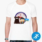 Мужская спортивная футболка