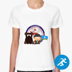 Женская спортивная футболка