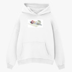 Толстовка худи оверсайз