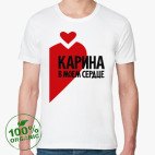 Мужская футболка органик