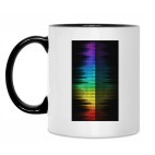 Кружка двухцветная